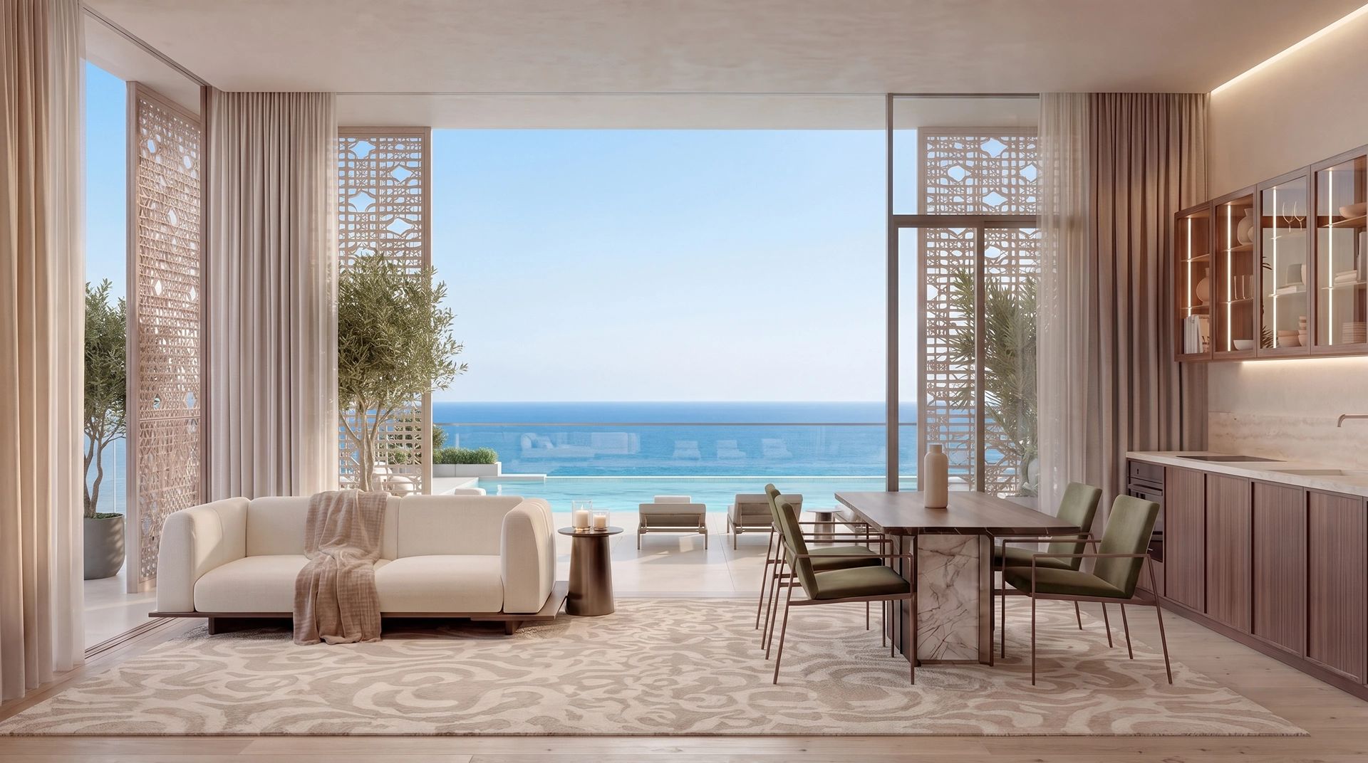تصميم داخلي مؤثّث في Richmond Residences, Mira Coral Bay